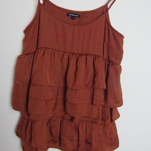 Who What Wear orangish polo. Size XL.   B